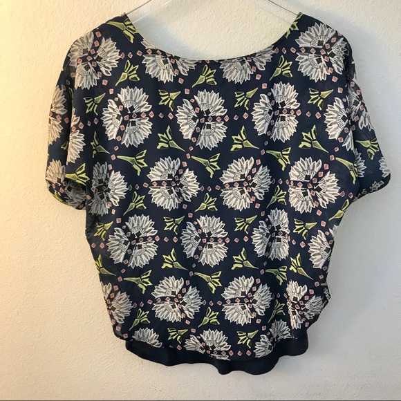 Anthropologie “Meadow Rue” layered tee. - Picture 2 of 6